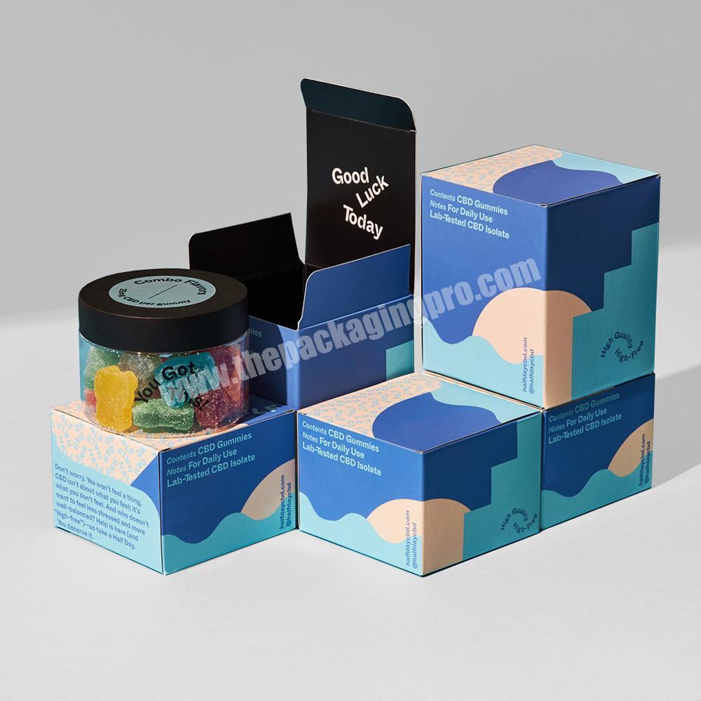 Custom Logo Paper Body Butter Packaging Box for body butter