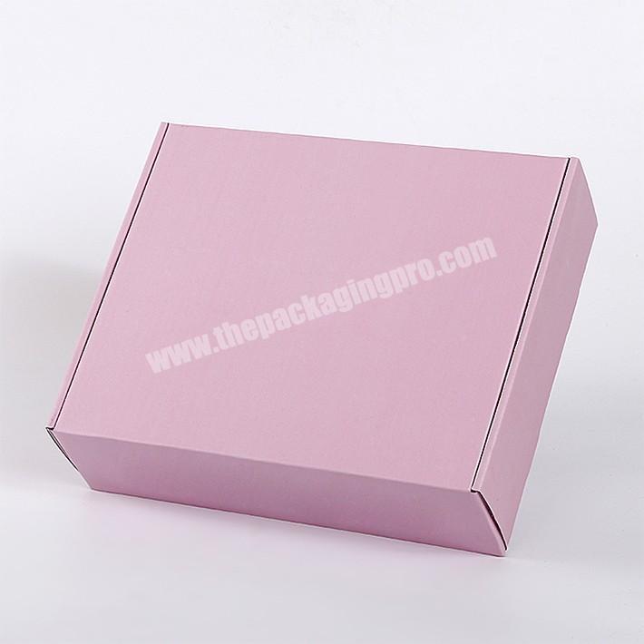 Custom Logo Personalised Ecommerce Postal Cardboard Paper Box corrugated Shipping Boxes Mailer Box With Logo