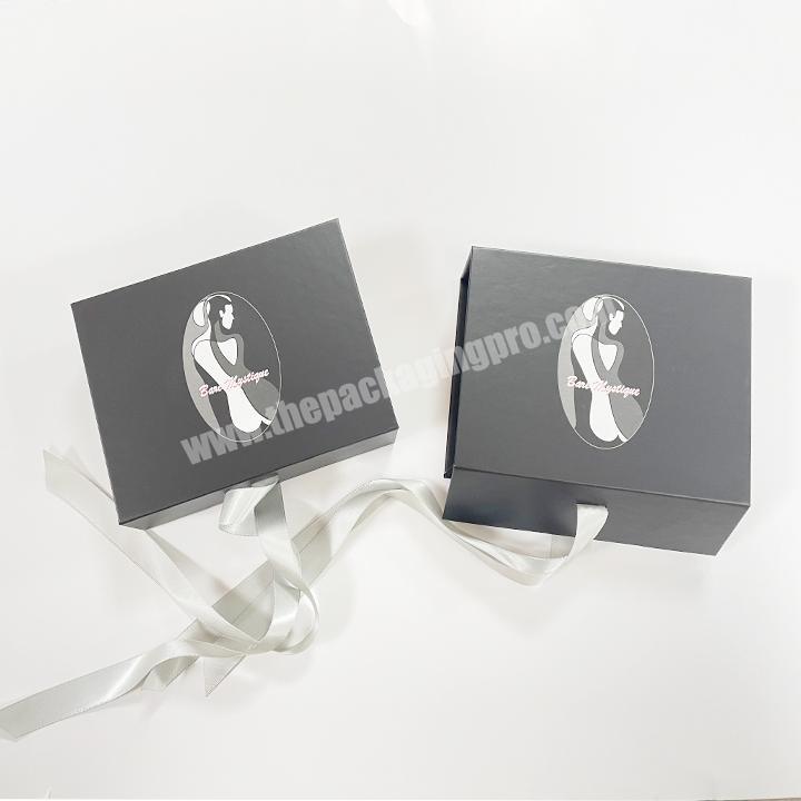 Custom Logo Premium Luxury Handmade Paper Cardboard Foldable Garment Jacket Paper Box T Shirt Clothing Packaging