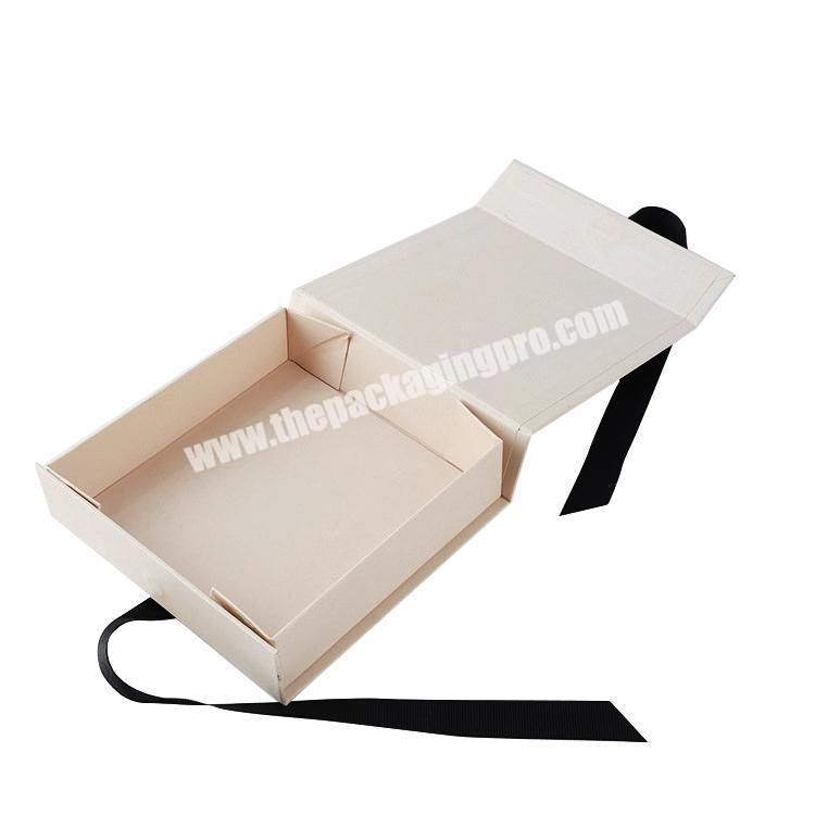 Custom Logo Printed Book Shaped Gift Box with Lid and Recyclable Paperboard Foldable