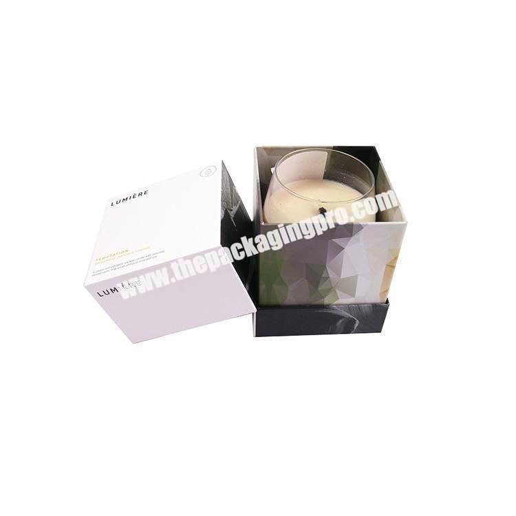 Custom Logo Printed Luxury Gift candle packaging boxes