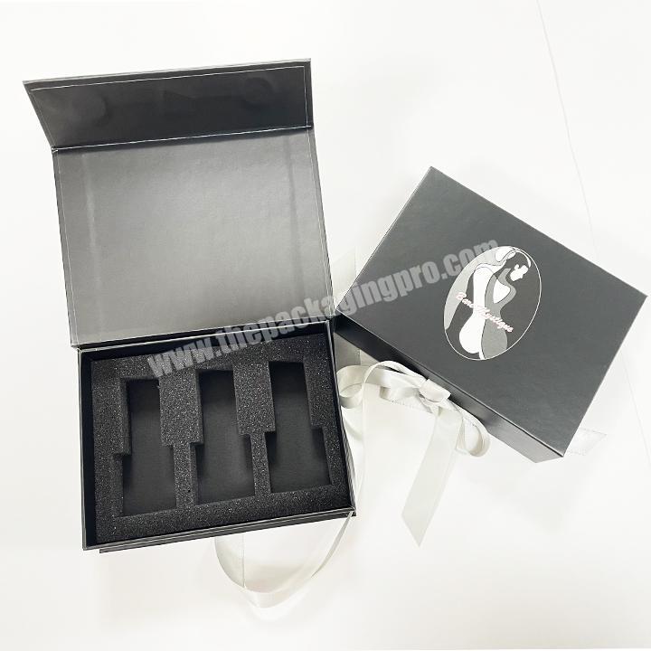 Custom Logo Printing Cardboard Magnetic Box for Nail Polish Bottle Packaging Nail Polish Packaging Box