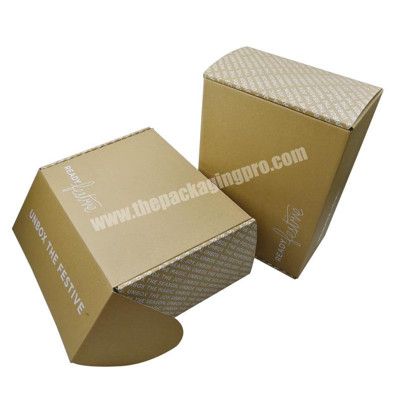Custom Logo Printing Corrugated Paper Mailer Box For Shipping
