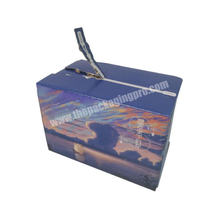 Custom Logo Size Self-adhesive Packaging Cardboard Carton Mailer Box Clothing Shoes Corrugated Packaging Paper Shipping Boxes