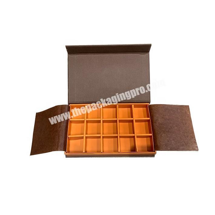 High quality  Custom Logo Cardboard  Magnet Chocolate Packaging Packages Gift Paper Box