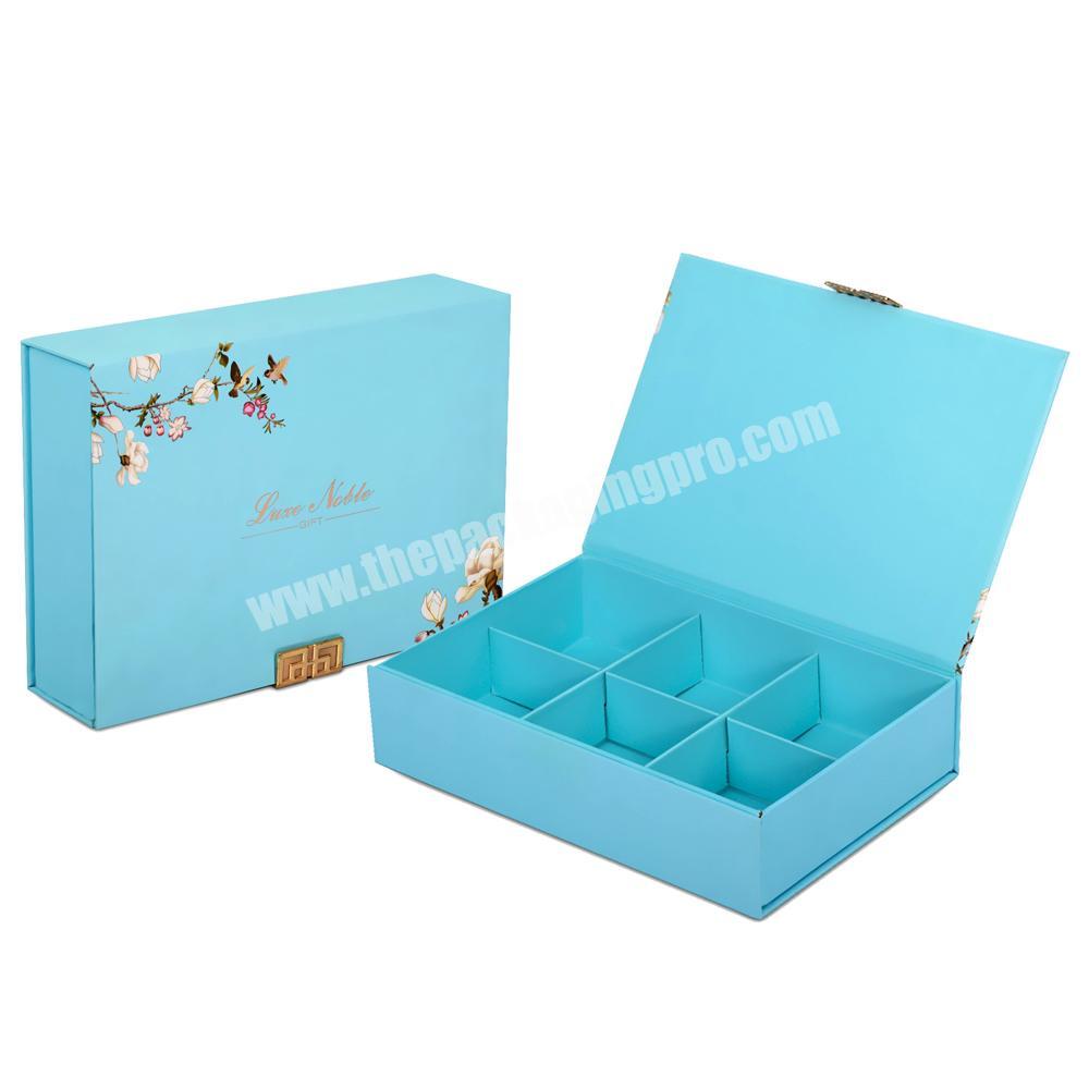 Custom Luxurious Pink Decoration Magnetic Book Style Magnetic Book Shape Gift Packaging Box