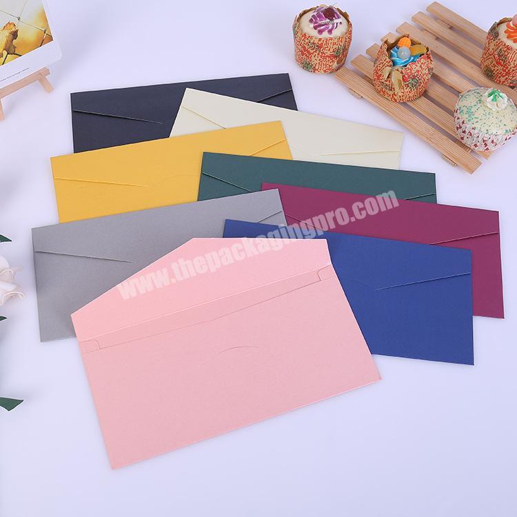 Custom Luxury B6 C5 Pocket Bronze Gold Pink Pearl Paper Envelopes With Gold Foil Logo