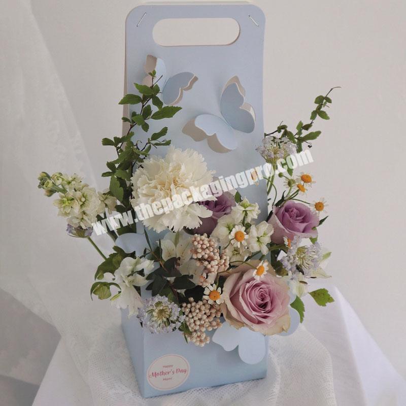 Custom Luxury Cajas Para Flores Y Amor Paper Mom Gift Flower Box