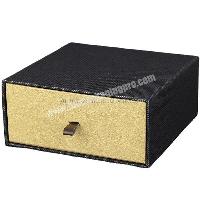 Custom Luxury Drawer Gift Carton Shoe Watch Cosmetic Perfume Cardboard Paper Boxes Packaging Wine Bo