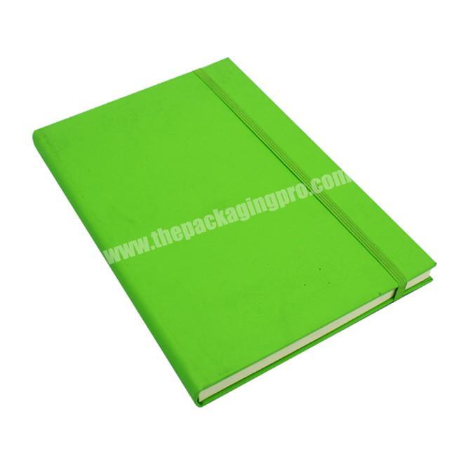 Custom Luxury High Quality Agenda Diary, Cheap Wholesale A5 Pu Leather Notebook With Elastic Band