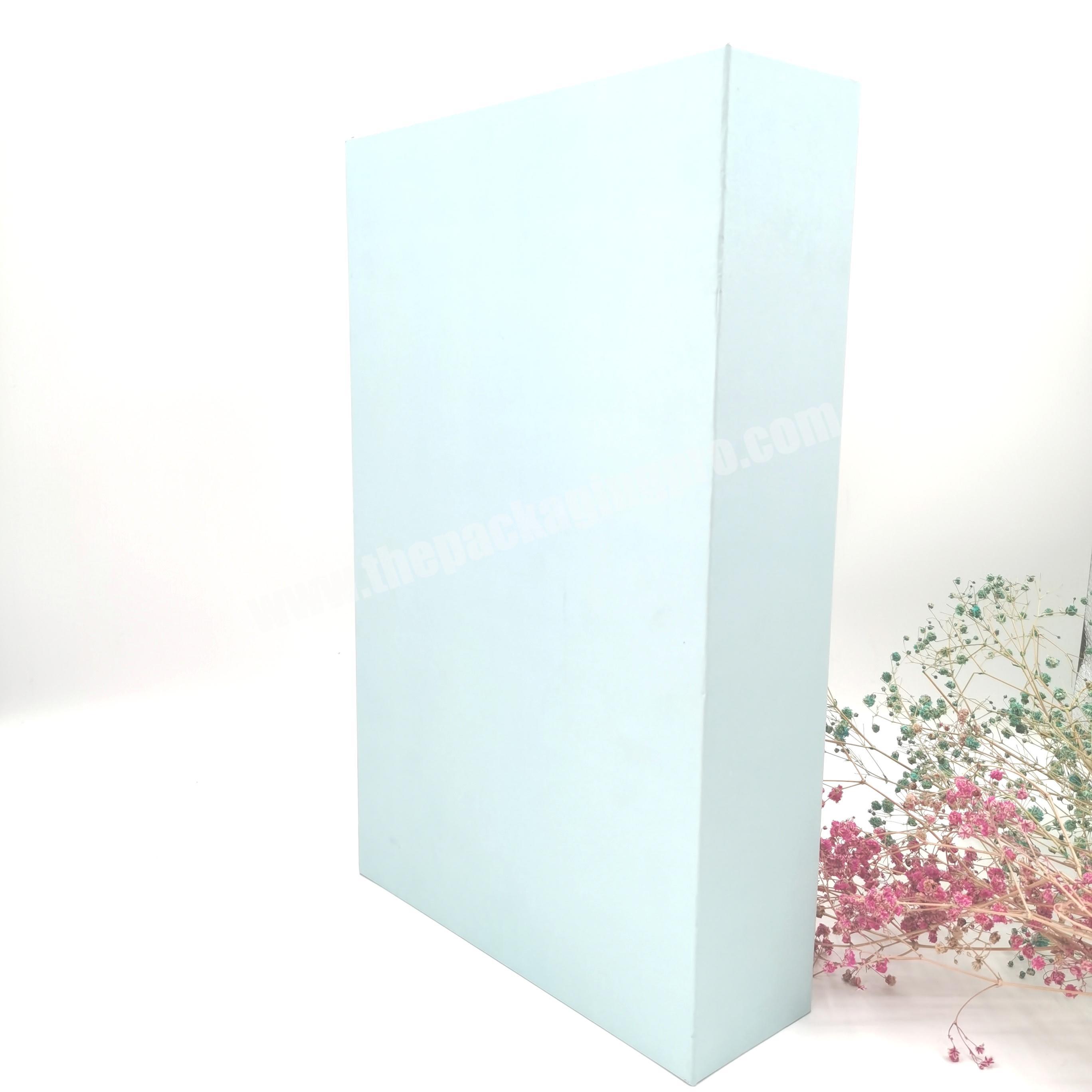 Custom Luxury Magnetic Flip Book Cardboard Carton Hardcover Gift Packaging Box Cosmetics