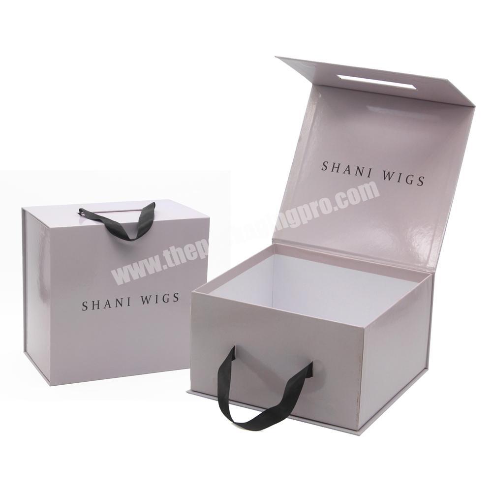 Custom Magnetic Glossy lamination Cardboard Packaging Gift Boxes