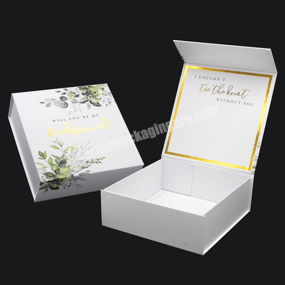 Custom Maid Of Honor Gift Bridesmaid Proposal Box Will You Be My Bridesmaid Box