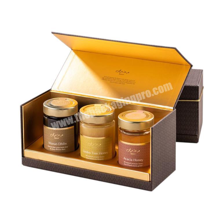 Custom Paper Packing Envases Miel Honey Jar Gift Box Packaging Honey Packaging Box For Honey