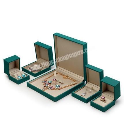 Custom Print Logo Necklace Wedding Ring Box Jewelry Packing Box