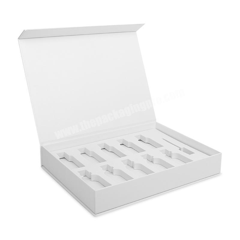 Custom Print Paper UV logo Magnetic Gift Box,OEM logo eco gift sets Book Shaped  rigid boxes