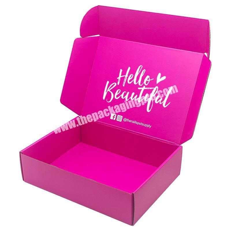 Manufacturer Custom Packaging Corrugated Boxes with Logo Small Carton Mailer Packing Box for Perfume Cosmetic Sweet Soap box