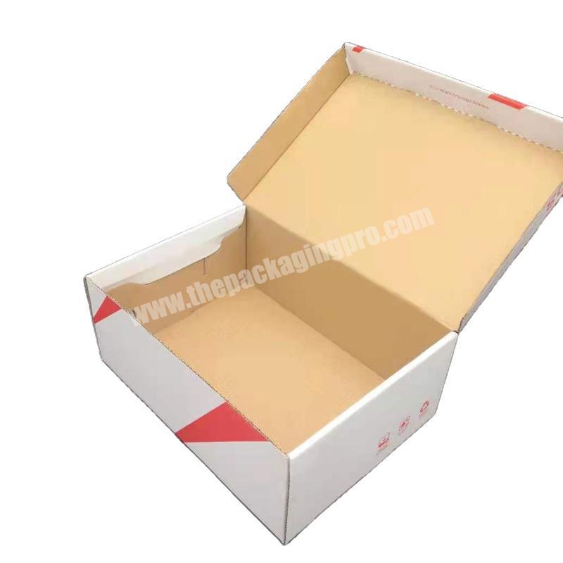 Custom Printed Personalize Label Cardboard Paperboard Shoe Paper Packaging Stackable Shoe Box With Logo Children's Shoes Box