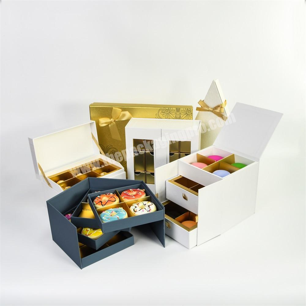Custom Printed Wedding Invitation Gift Truffle Box Chocolate Packaging Box Gift