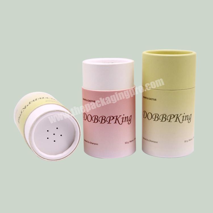 Custom Salt And Pepper Shakers Can Seasoning Food Canister Empty Paper Tube  Packaging With Top Shaker