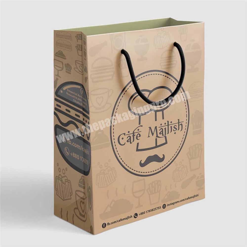Custom Shopping Bag Paper Packaging Bags Paperbag