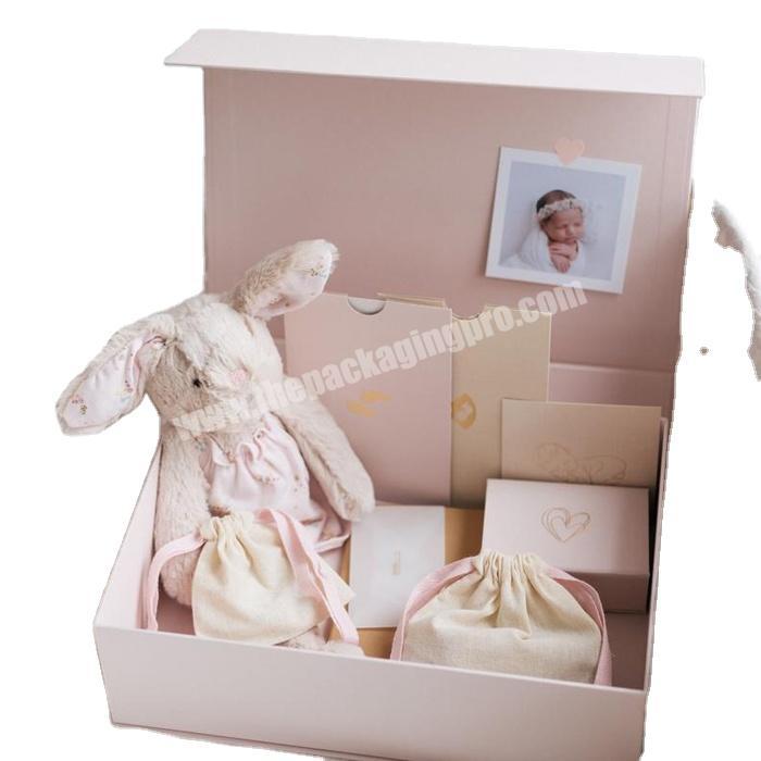 Cardboard Foldable Packaging Paper Custom Gift Box With Magnetic Closure Boxes