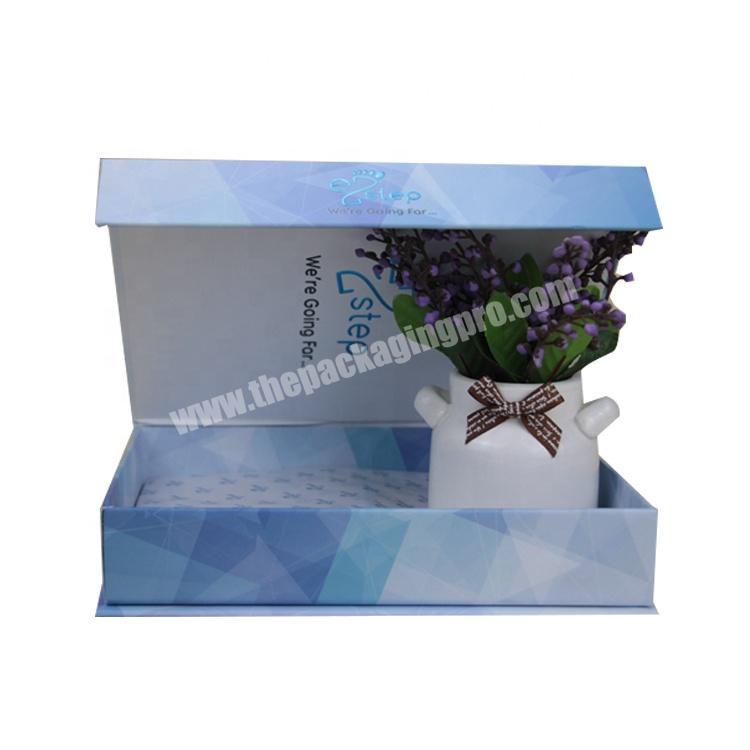Custom Top Quality Carton Book Shape Folding Cardboard Foldable Box