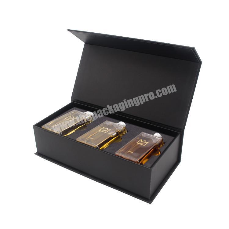 Custom Whisky Liquor Glass box Whisky Gift Box Liquor Whisky Box Packaging