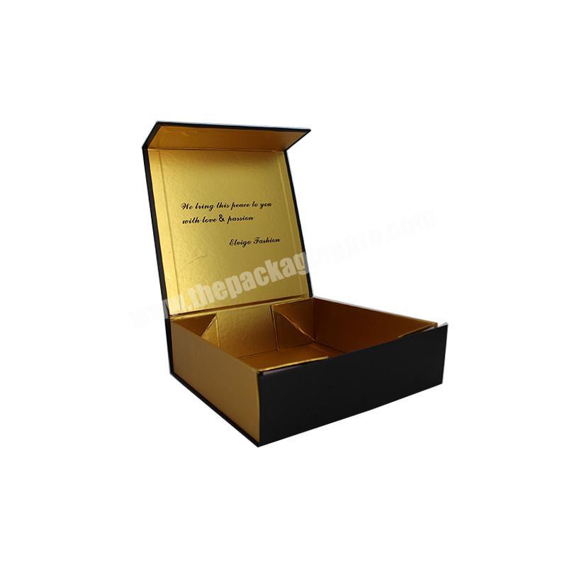 Custom White  Gift Box Magnetic Closure Box Deep Large Magnetic Lid Paper Packaging Boxes With Logo