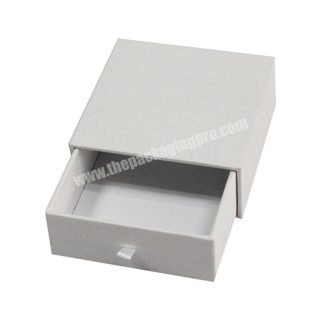 Custom White Printing Sliding Drawer Cardboard Paper Soap Packaging Box