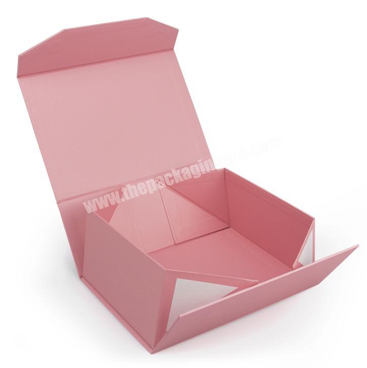 Custom Wholesale Folding Gift Box Specialty Paper Clothes Bags Shoes Packaging Box Folding Gift Box