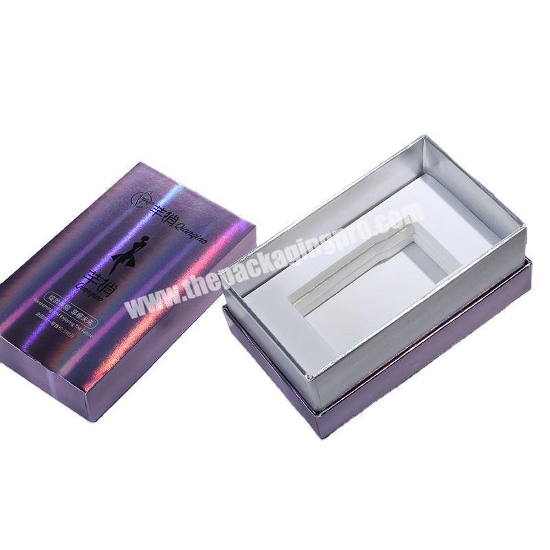 Custom Wholesale Luxury Caja Laser paper  Packaging Cardboard Gift Box for perfume