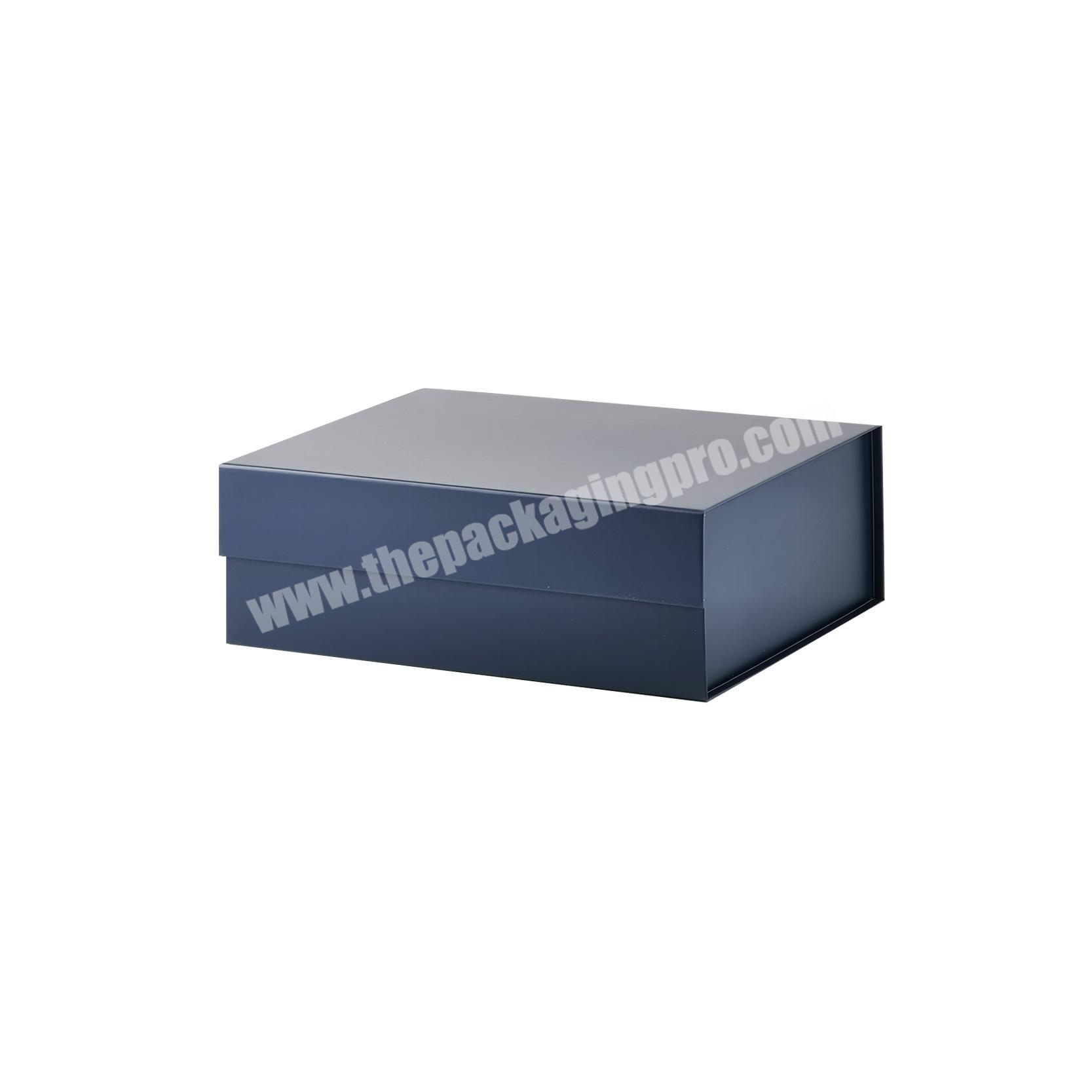 Custom beautiful sturdy hard cardboard luxury folding gift magnetic box