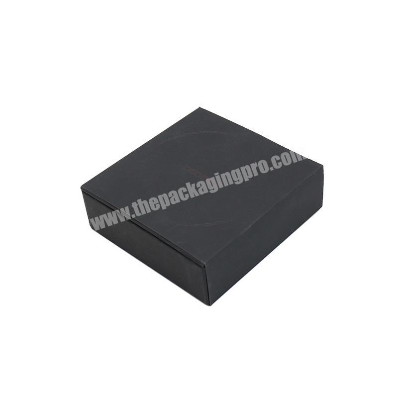 Custom  black packaging gift box withn foam insert