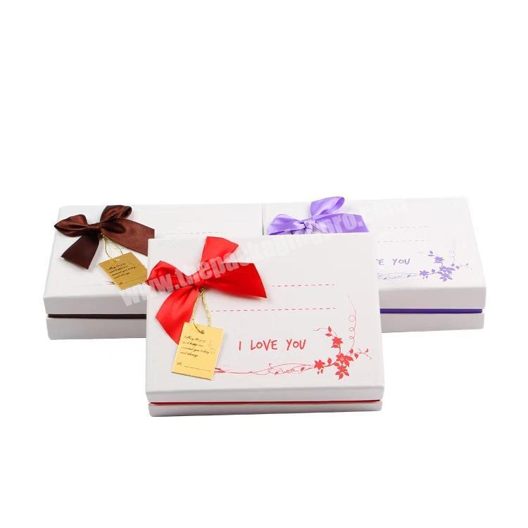 Custom boxes with logo clothing paper baby socks white gift packaging boxes