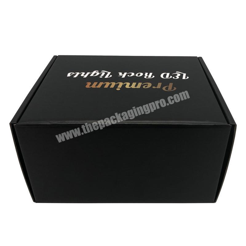 Custom corrugated cardboard Mailer Packaging Colored Mailing Postal Boxes with Logo Printed Mail Box for hat cap shoe