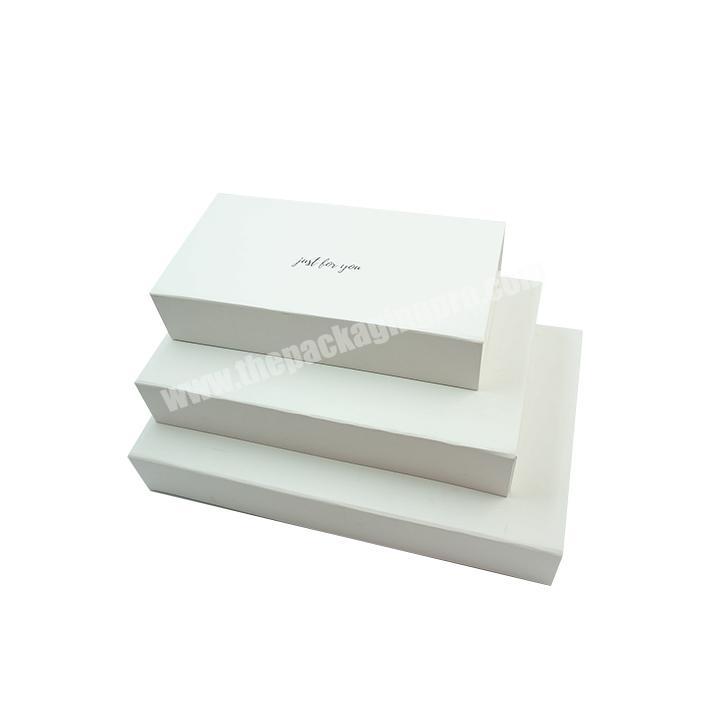 Custom different size boxes product set boxes make up set packaging folding magnetic gift packaging box