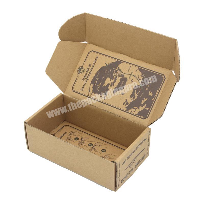 Custom environmentally friendly biodegradable packaging shoebox cigar cigarette packaging gift box