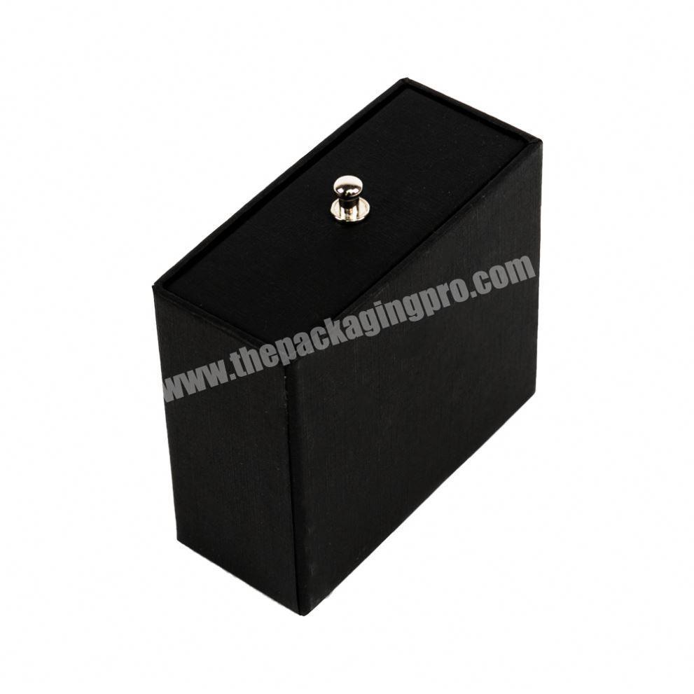 Custom logo luxury paper jewelry packaging box and bag