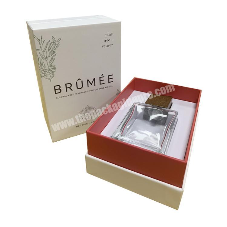 Custom luxury paper perfume paper box cosmetic cardboard box for perfume brand name design gift boxes