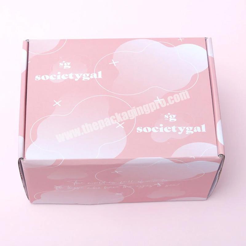 Custom luxury pink boxes cardboard printing,gift pink box wholesale