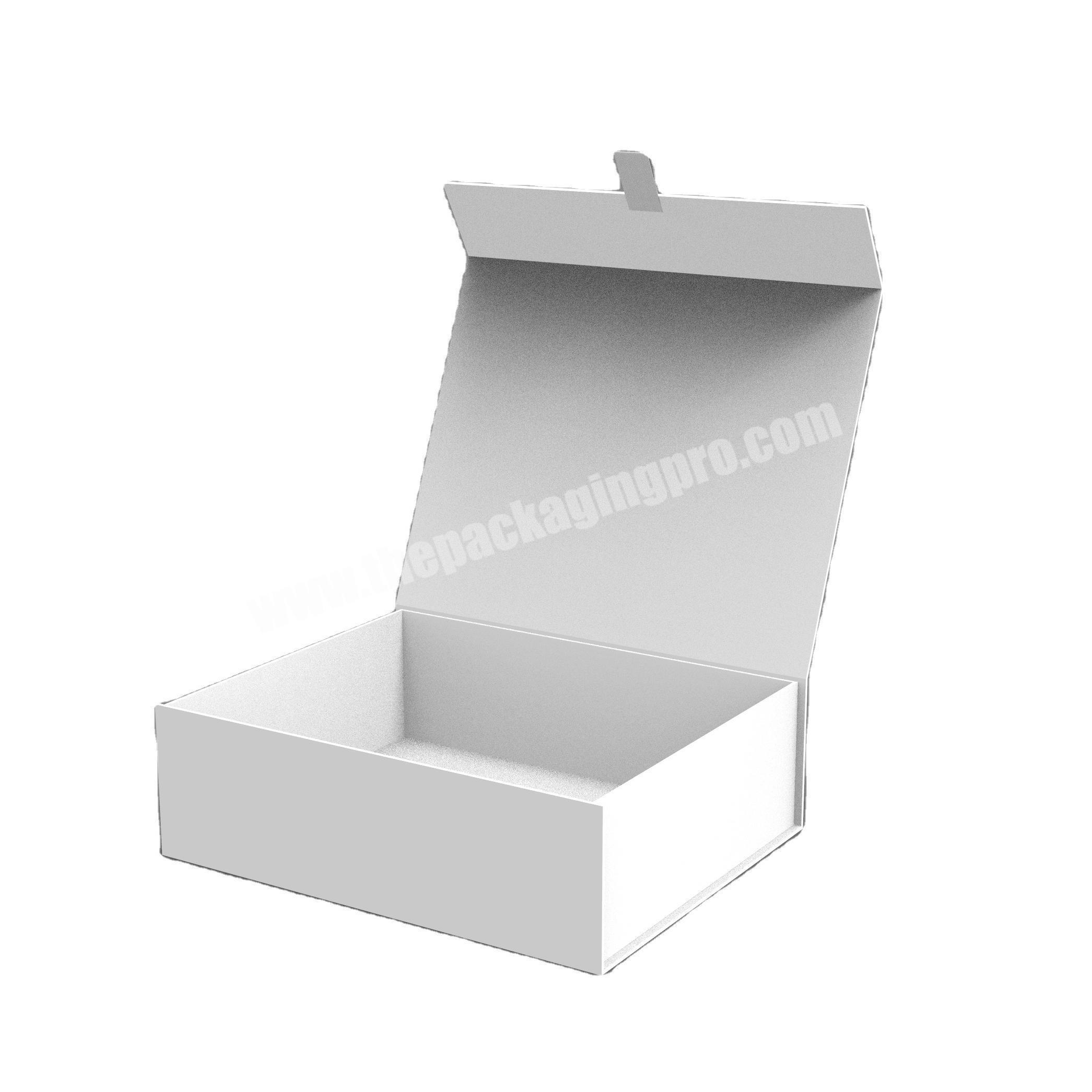 Custom  magnetic box book style  packaging  box