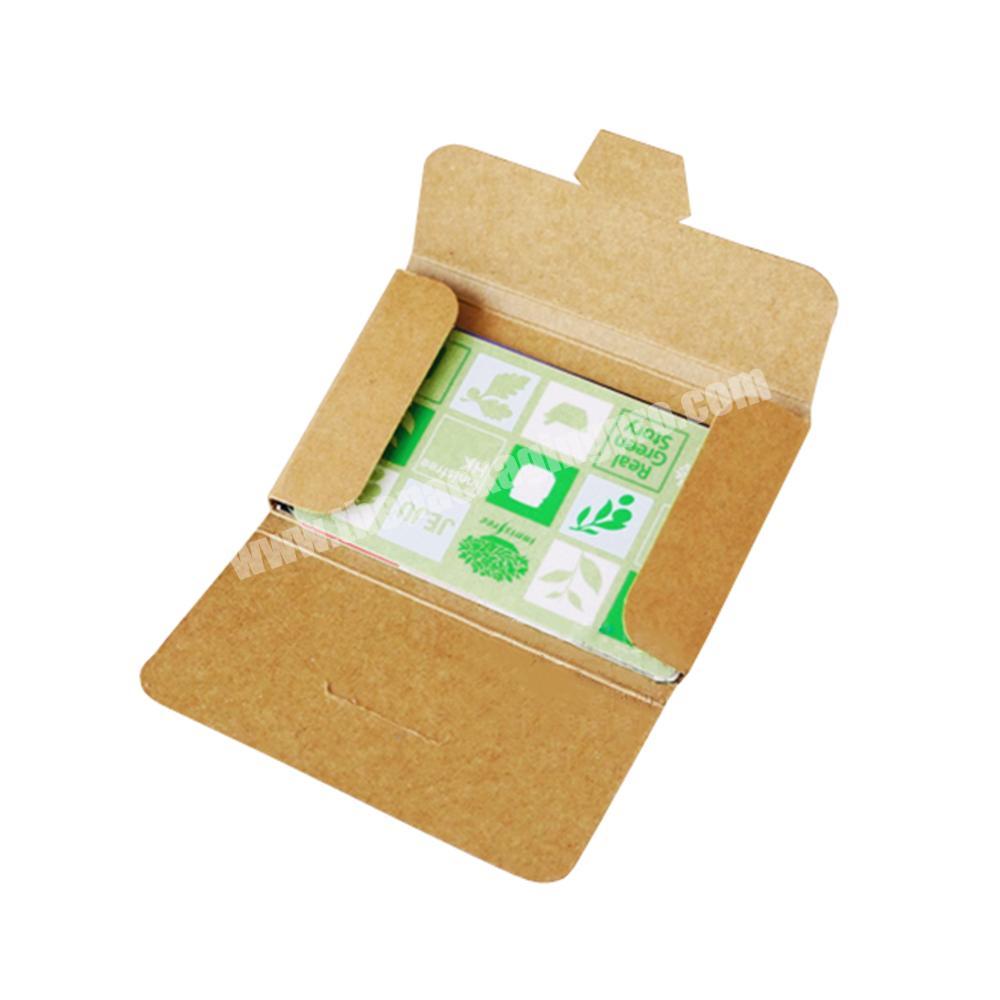 Custom paper cardboard postcard packaging box