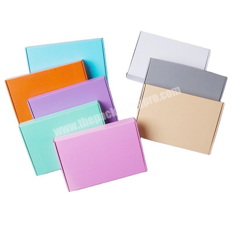 Custom printed high quality 3 layers corrugated paper mailer packaging corrugated boxes