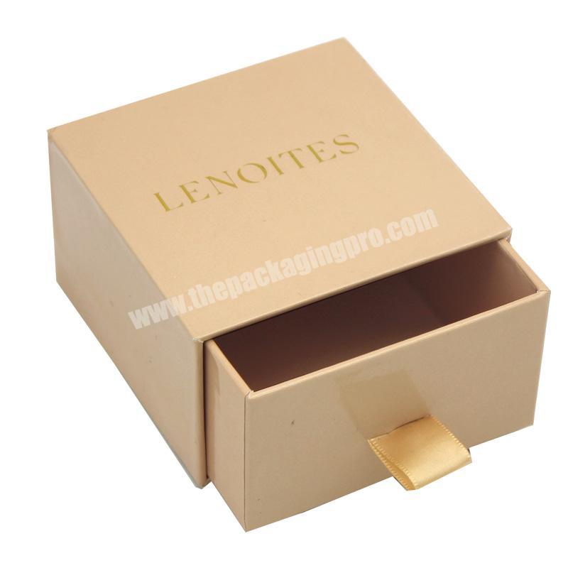 Custom simple jewelry box packaging luxury eyelash candle box packaging