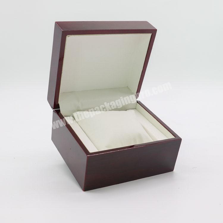 Custom watch collector box watch gift wooden watch display luxury packaging box
