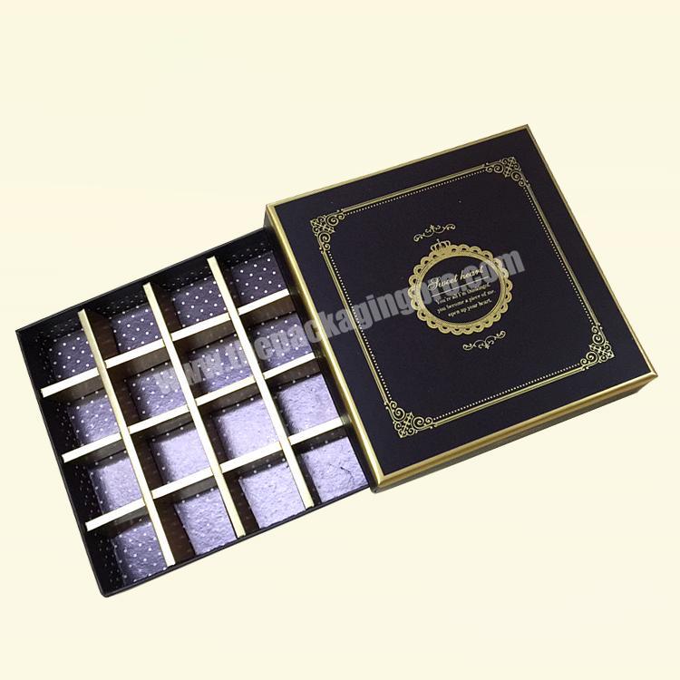 Customised Candy Cheap Packing Designer Box Packaging Custom Square Personalized Chocolate Boxes for Gifts China DWS Packaging