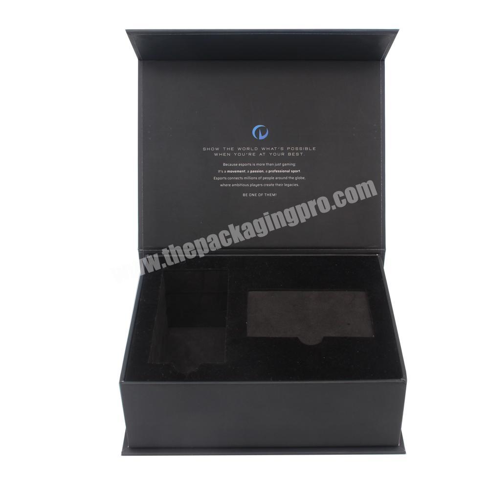 Customised Personalized Large Black Card Gift Box