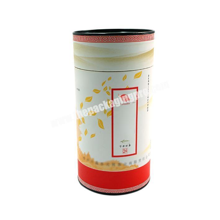 Customizable logo hot stamping hot powder exquisite design round cylinder small packaging ribbon gift box recycling craft paper