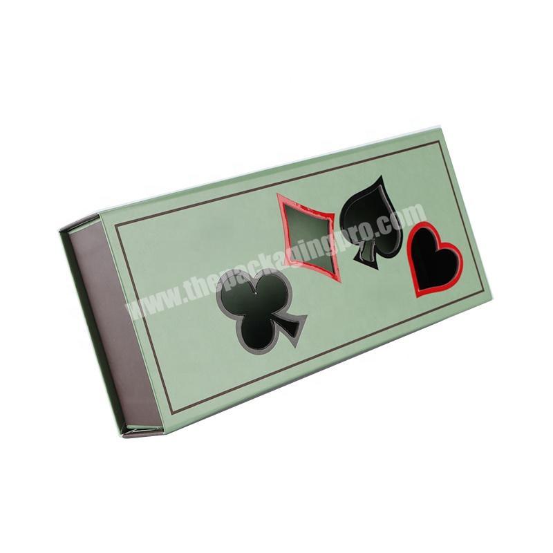 Customize Printing Mystery Packaging Magnetic Paper Box Custom Window Shapes for Cards